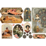 STAMPERIA DECOUPAGE RICE PAPER 48/33 - DFS203