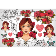 STAMPERIA DECOUPAGE RICE PAPER 48/33 - DFS272
