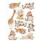 CALAMBOUR DECOUPAGE PAPER 48/33 CM - DGR 79