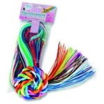 FOLIA CORDS NEON 100 PCS 100 CM ASSORTED
