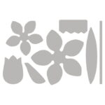 SIZZIX BIGZ L CUT PUNCHES - SPRING FLOWERS - Image 2