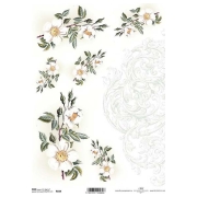 ITD COLLECTION DECOUPAGE RICE PAPER A4 - R0834