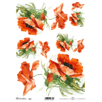 ITD COLLECTION DECOUPAGE RICE PAPER A4 - R0954