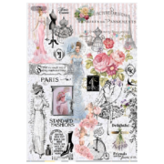 CADENCE DECOUPAGE RICE PAPER A3 - 309