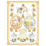 CALAMBOUR DECOUPAGE PAPER 48/33 CM - DGR 195