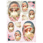 CALAMBOUR DECOUPAGE PAPER 48/33 CM - DGR 237