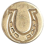 MANUSCRIPT DECORATIVE BRASS PRINT COIN MSH727HRS