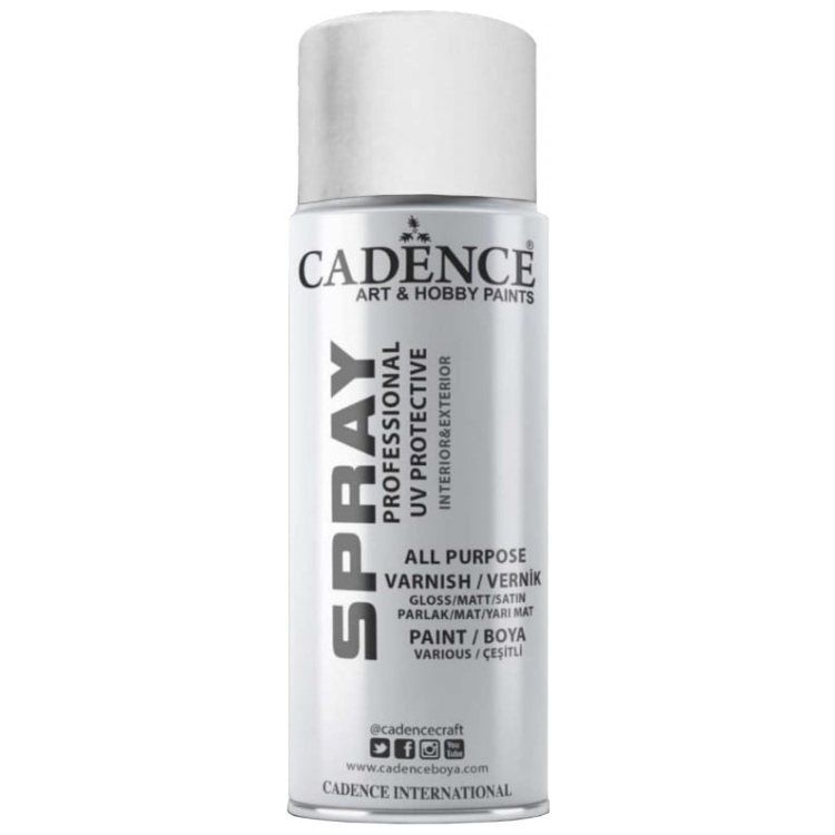 barniz-cadence-spray CADENCE AEROSOL ACRYLIC VARNISH WITH UV PROTECTION - GLOSS 400 ML. - Image 1