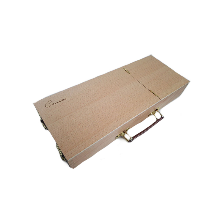 SONNET WOODEN BOX FOR BRUSHES AND PAINTS 32/14/5.5 CM. - Image 1
