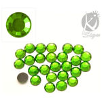 KI-SIGN HOT FIX CRYSTALS 4 MM 80 PCS - GREEN