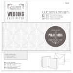 DOCRAFTS ENVELOPE CARDS 15/15 25 PCS WEDDING-PMA 158100