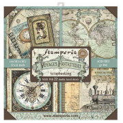 STAMPERIA BLOCK DESIGNER PAPER 30.5/30.5 CM - SBBXL01