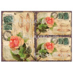 CALAMBOUR DECOUPAGE PAPER 42.5/30.4 CM - DGR 123