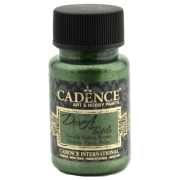 CADENCE TEXTILE DYE METALLIC DORA 50 ML. - GREEN 1135