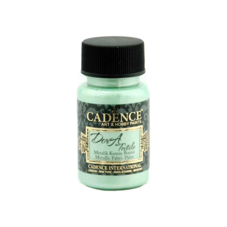 CADENCE TEXTILE DYE METALLIC DORA 50 ML. - MINT 1153 - Image 1
