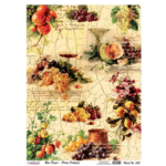 CADENCE DECOUPAGE RICE PAPER A3 - 035