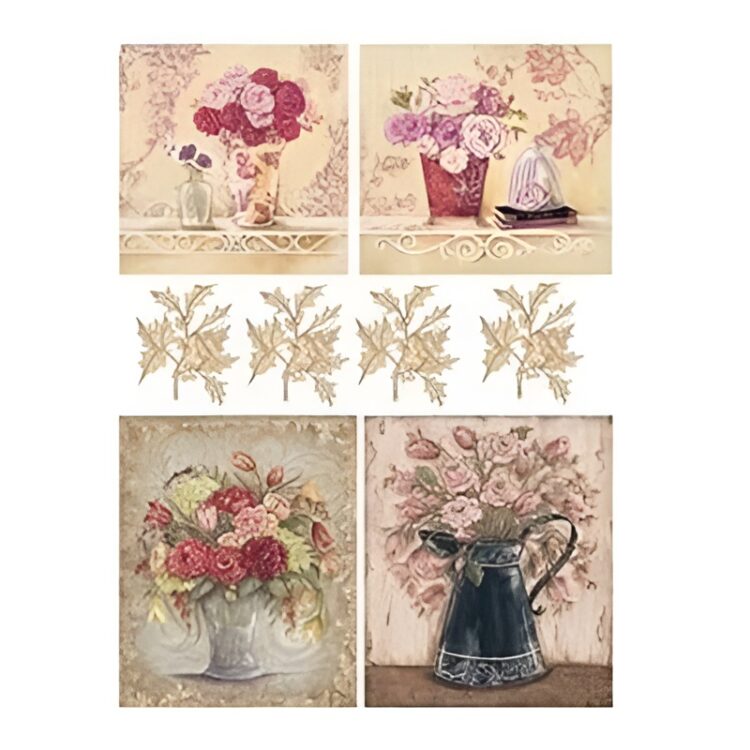 CADENCE DECOUPAGE RICE PAPER A4 - 059 - Image 1