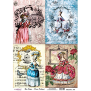 CADENCE DECOUPAGE RICE PAPER A4 - 366