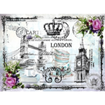 CADENCE DECOUPAGE RICE PAPER A3 - 351