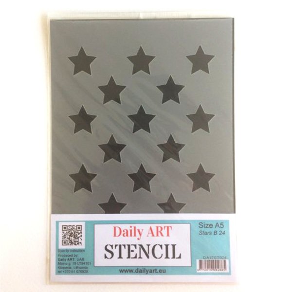 170240 DAILY ART UNIVERSAL REUSABLE TEMPLATE A5 240 - Image 1