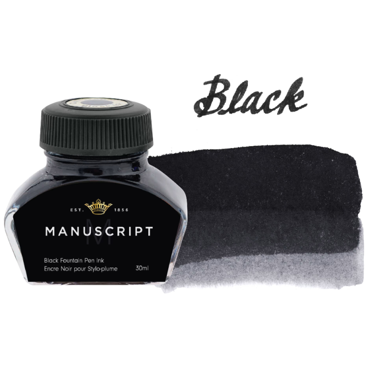 MANUSCRIPT CALLIGRAPHY INK BLACK 30 ML MS0201SV - Image 2