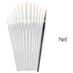MILLENNIUM BRUSH SYNTHETIC ROUND No. 1
