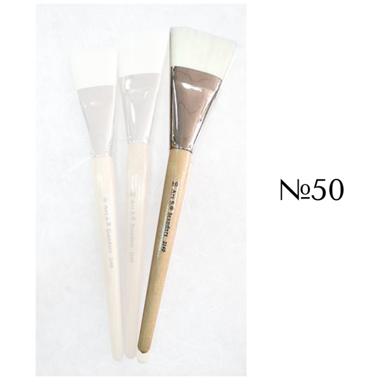 STANDART SYNTHETIC FLAT BRUSH No50 - Image 1