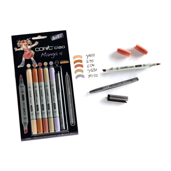220561 COPIC CIAO SET - 5+1 MANGA SET # 4 - Image 1