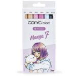 COPIC CIAO SET - 5+1 MANGA SET # 7