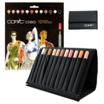 COPIC CIAO SET - 12 COLORS IN A BAG OF BODY TONES