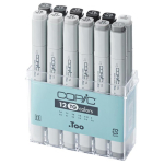 COPIC MARKER SET - TONER GRAY 12 COLORS