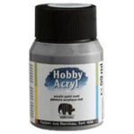 NERCHAU ACRYLIC PAINT 59 ML. - ANTHRACITE METALLIC