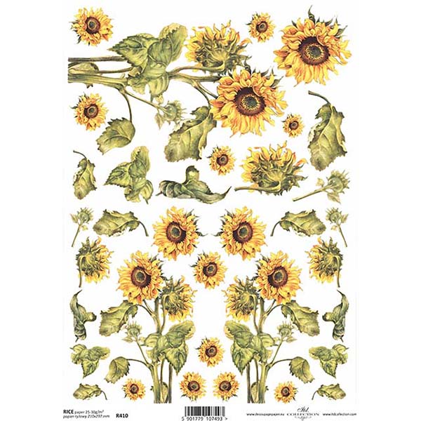 410 ITD COLLECTION DECOUPAGE RICE PAPER A4 - R0410 - Image 1