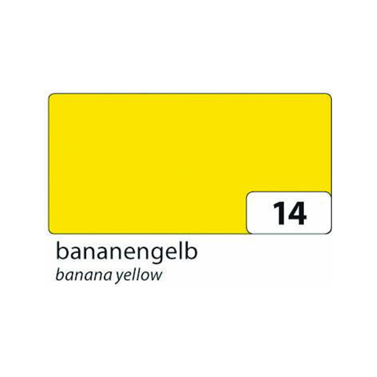 520014 FOLIA FELT PER METER 1 M. X 45 CM. 1.5 MM. - BANANA YELLOW - Image 1