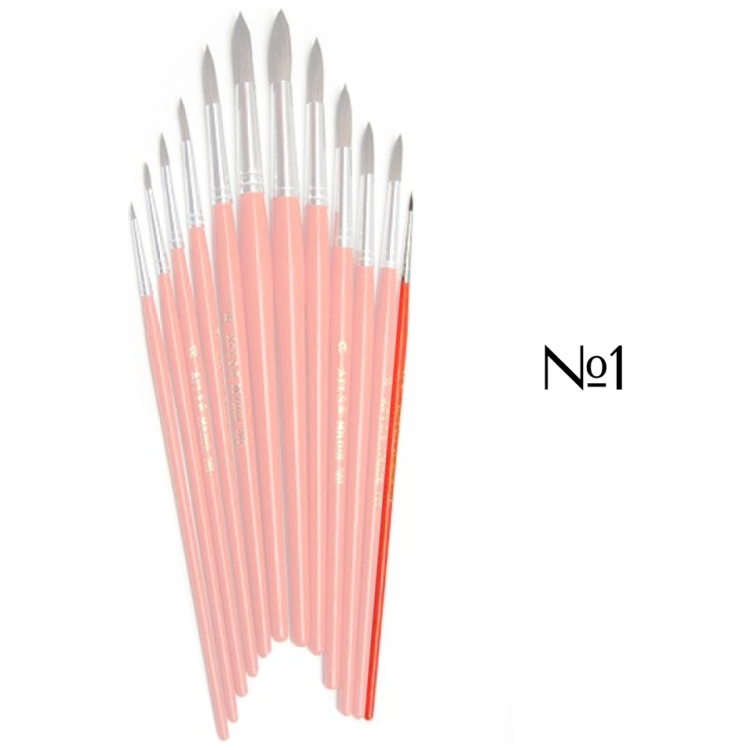 701001 MANIA BRUSH PONY ROUND No1 - Image 1