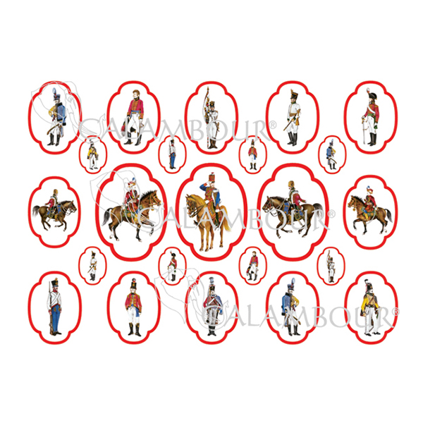 714070 CALAMBOUR DECOUPAGE PAPER 48/33 CM - DGR 70 - Image 1