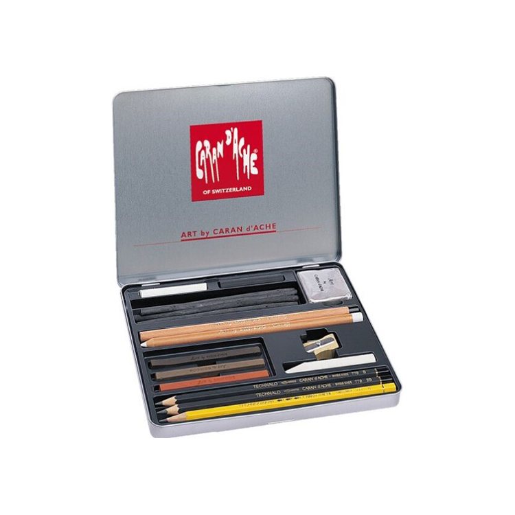 776314 CARAN D'ACHE GRAPHIC SET MEDIUM - Image 1