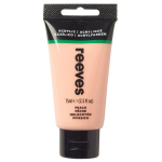 REEVES ACRYLIC PAINT 75 ML - PEACH 8341210