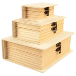 ARTS WOODEN BOX BOOK 16/10CM - B1610 - Image 2