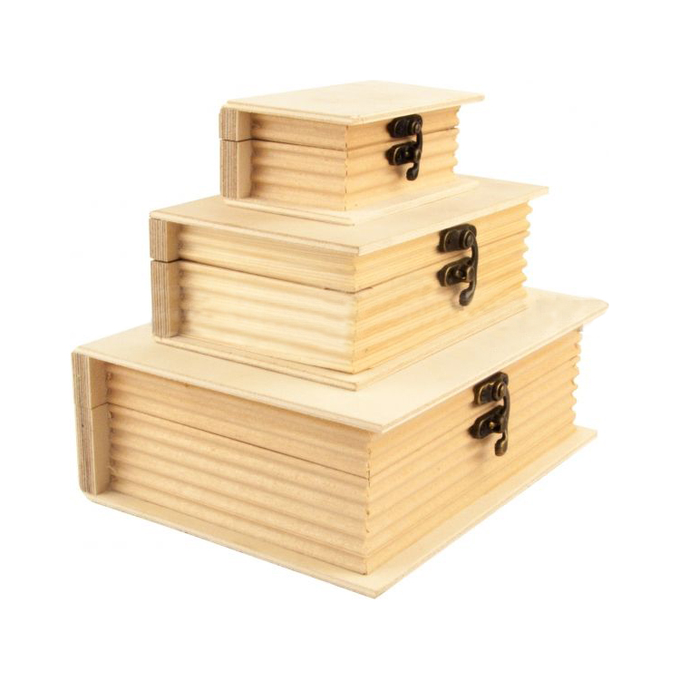 ARTS WOODEN BOX BOOK 16/10CM - B1610 - Image 2