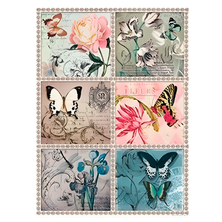 CADENCE DECOUPAGE RICE PAPER A3 - 198 - Image 1
