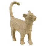 DECOPATCH PAPIER-MÂCHÉ WALKING KITTEN - AP583O