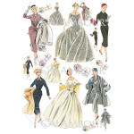 CALAMBOUR DECOUPAGE PAPER 48/33 CM - DGR 164