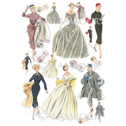 CALAMBOUR DECOUPAGE PAPER 48/33 CM - DGR 164