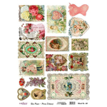 CADENCE DECOUPAGE RICE PAPER A4 - 451