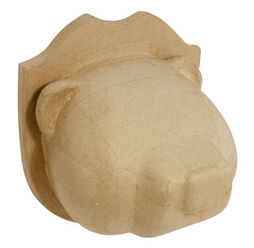 MA016O DECOPATCH PAPIER-MÂCHÉ BEAR TROPHY - MA016O - Image 1