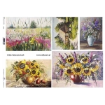 ITD COLLECTION DECOUPAGE RICE PAPER A3 - R0109L