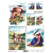 ITD COLLECTION DECOUPAGE RICE PAPER A4 - R0110
