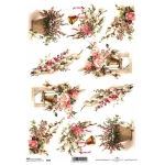 ITD COLLECTION DECOUPAGE RICE PAPER A4 - R0301