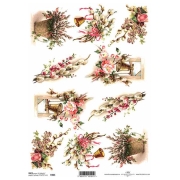 ITD COLLECTION DECOUPAGE RICE PAPER A4 - R0301